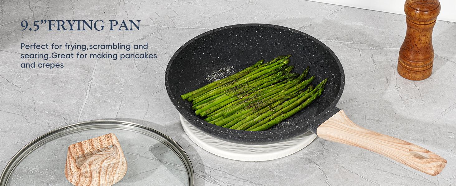 SODAY 12-Piece Non-Stick Cookware Set with Lid, Aluminium Core, Granite Coating, Induction Compatible, Easy Cleaning, Safe & Healthy Cooking,backtoschool, glowup SODAY 12-Piece Non-Stick Cookware Set with Lid, Aluminium Core, Granite Coating, Induction Compatible, Easy Cleaning, Safe & Healthy Cooking,backtoschool, glowup