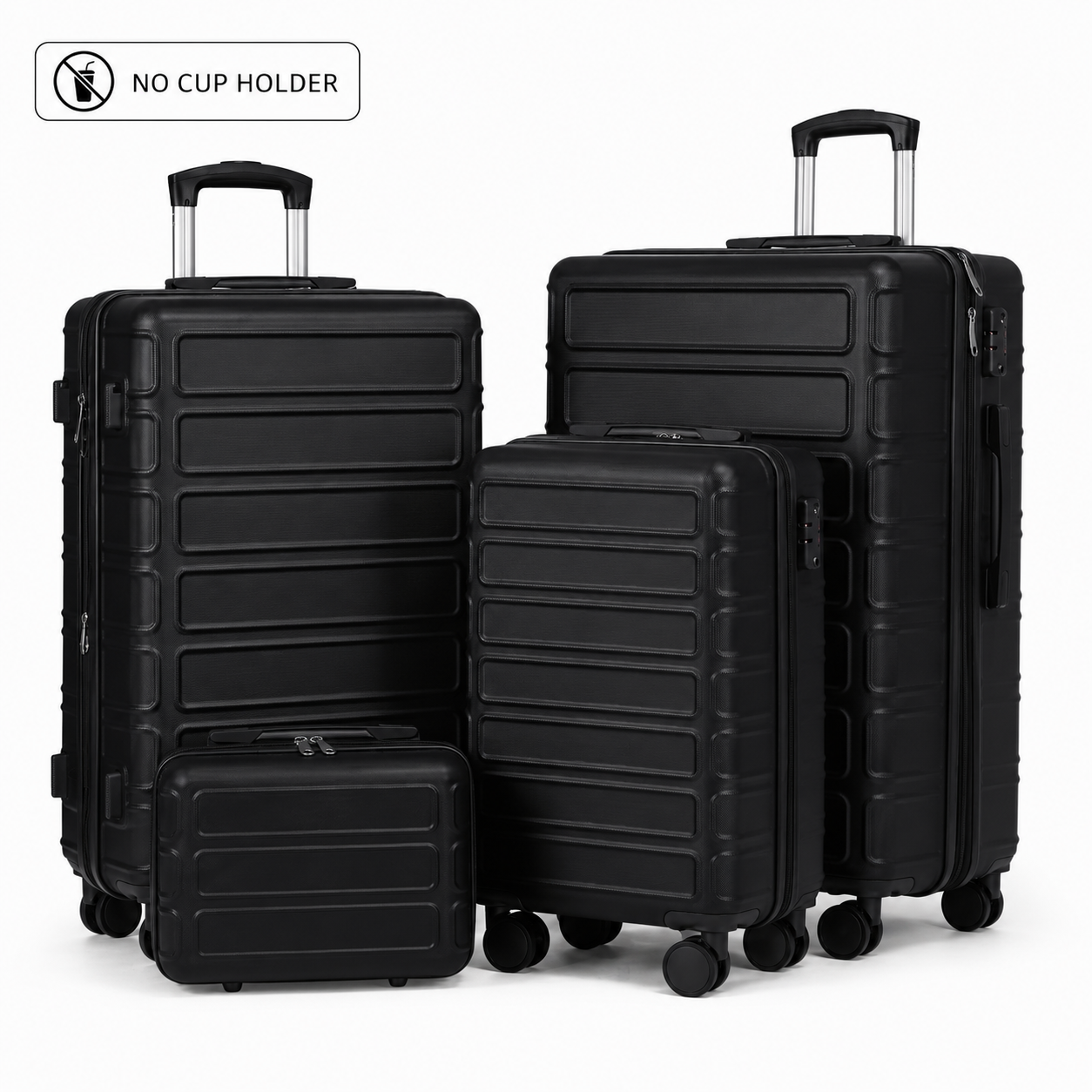 🔥Last Day For Clearance🔥4 Piece Expandable Hardshell Luggage Set with TSA Lock