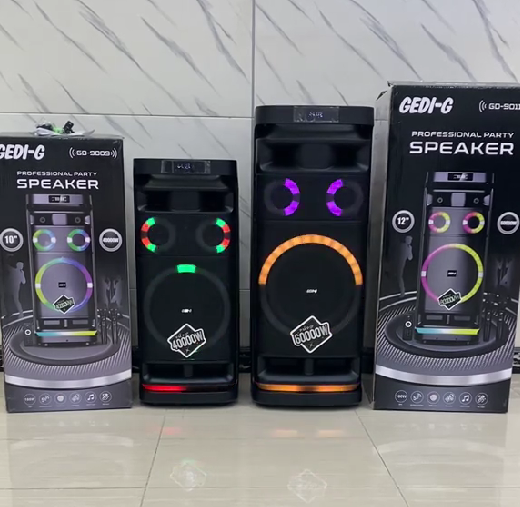 🔥Today's Special🔥GEDI-G GD 9010 High Quality Sound System Dj Equipment Trolley Speaker Party Speaker Wireless