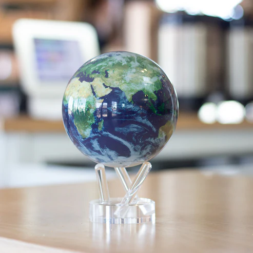 New Store Special Offer Earth with Clouds Globe