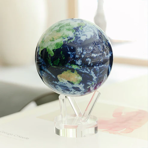New Store Special Offer Earth with Clouds Globe
