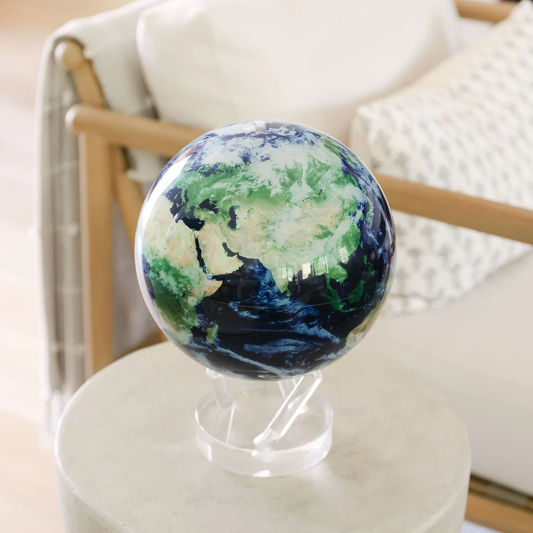 New Store Special Offer Earth with Clouds Globe