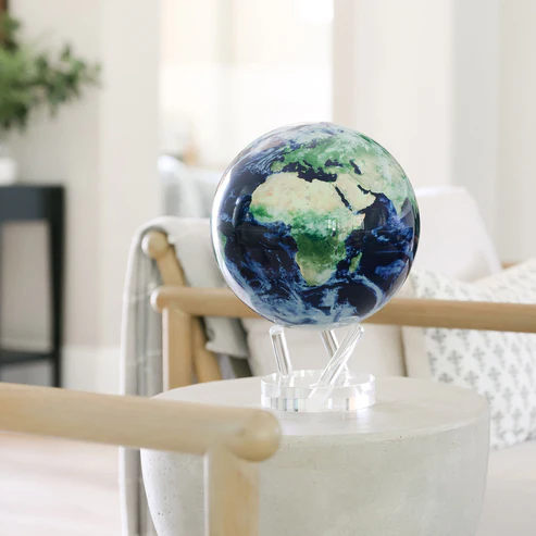 New Store Special Offer Earth with Clouds Globe