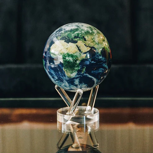 New Store Special Offer Earth with Clouds Globe