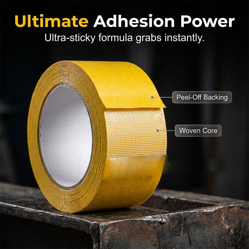 🔥 Last Day Special! 🏠 Heavy-Duty Double-Sided Mesh Tape