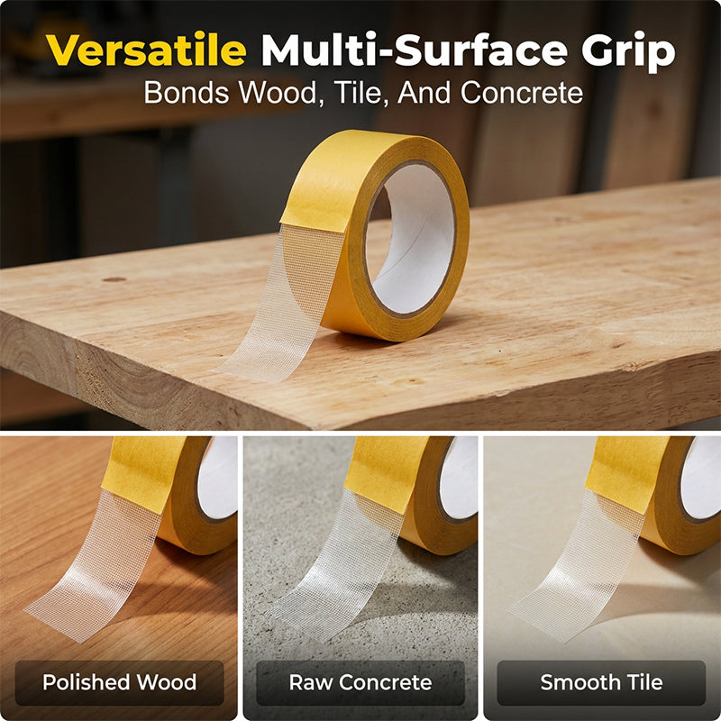 🔥 Last Day Special! 🏠 Heavy-Duty Double-Sided Mesh Tape