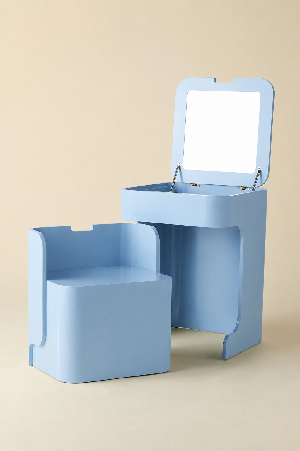 [Copy]Qcncln Upholstered Vanity & Stool Set