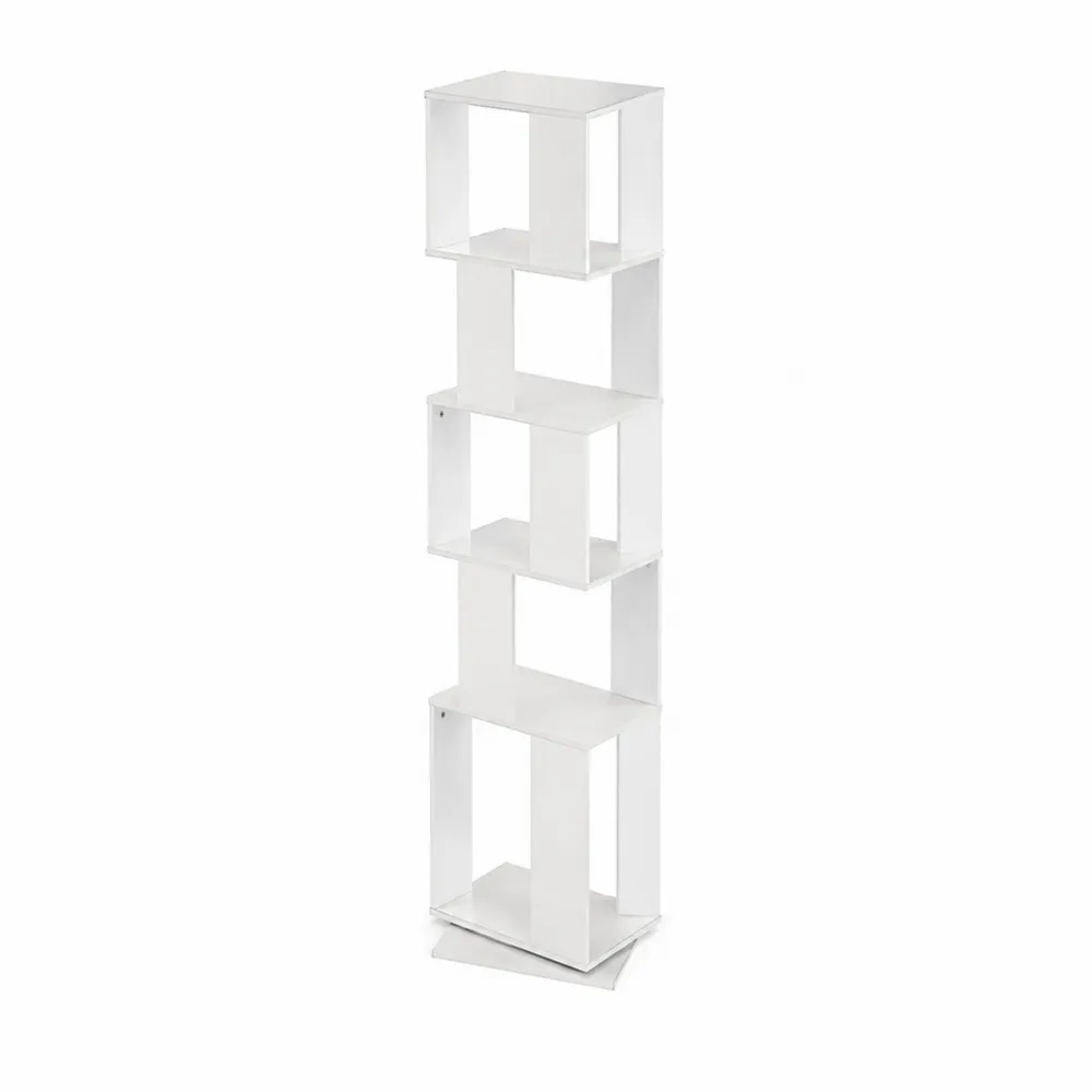 Regał Metalowy Biały 4 Półki 150 cm