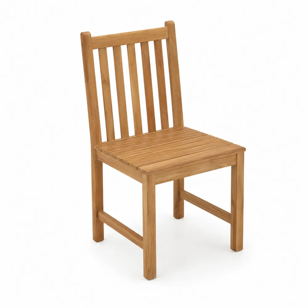 Krzesło ogrodowe z drewna teak