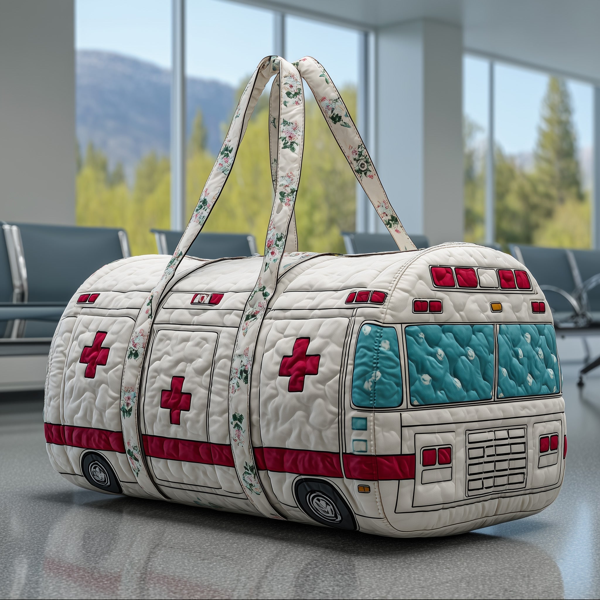 Ambulance Quilted Duffle Bag GFTOHD10993