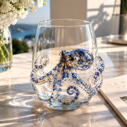 🌊 3D Ocean Animal Artisan Glassware Collection