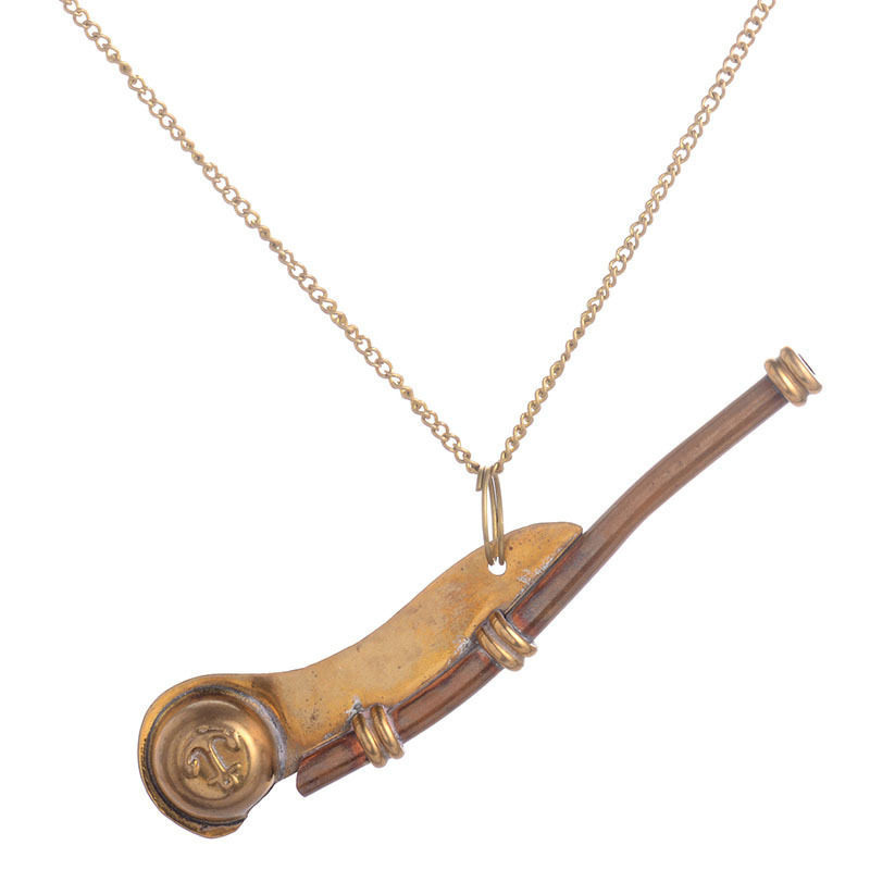 ⚓1940s Boatswain Brass Pipe Whistle