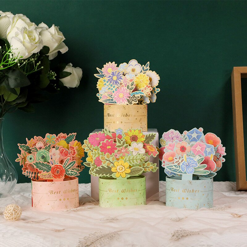 3D Flower Greeting Card