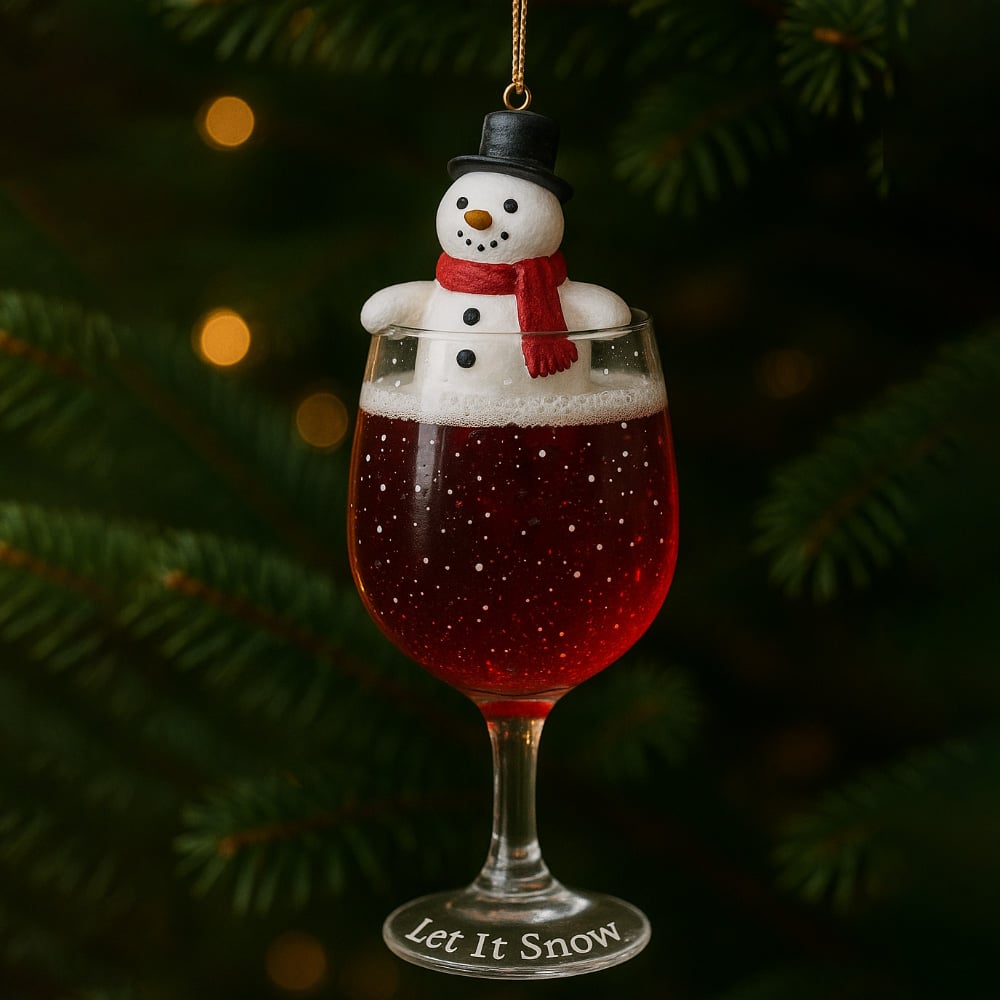  Beer Glass Christmas Ornament