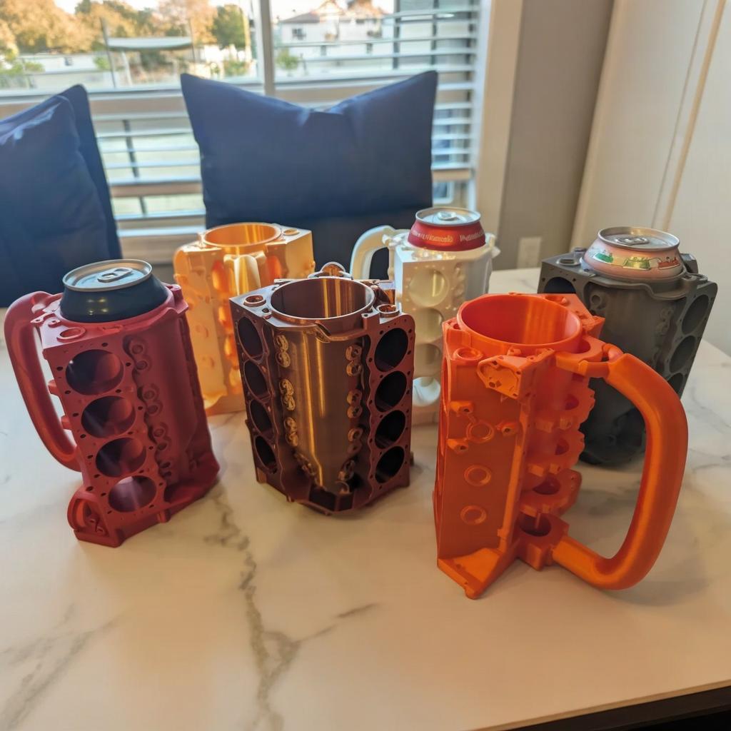🎁Engine Block Can Mug