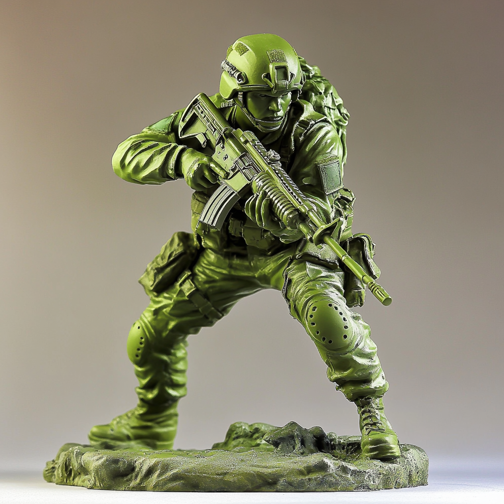 Funny Assault Soldier Figurines