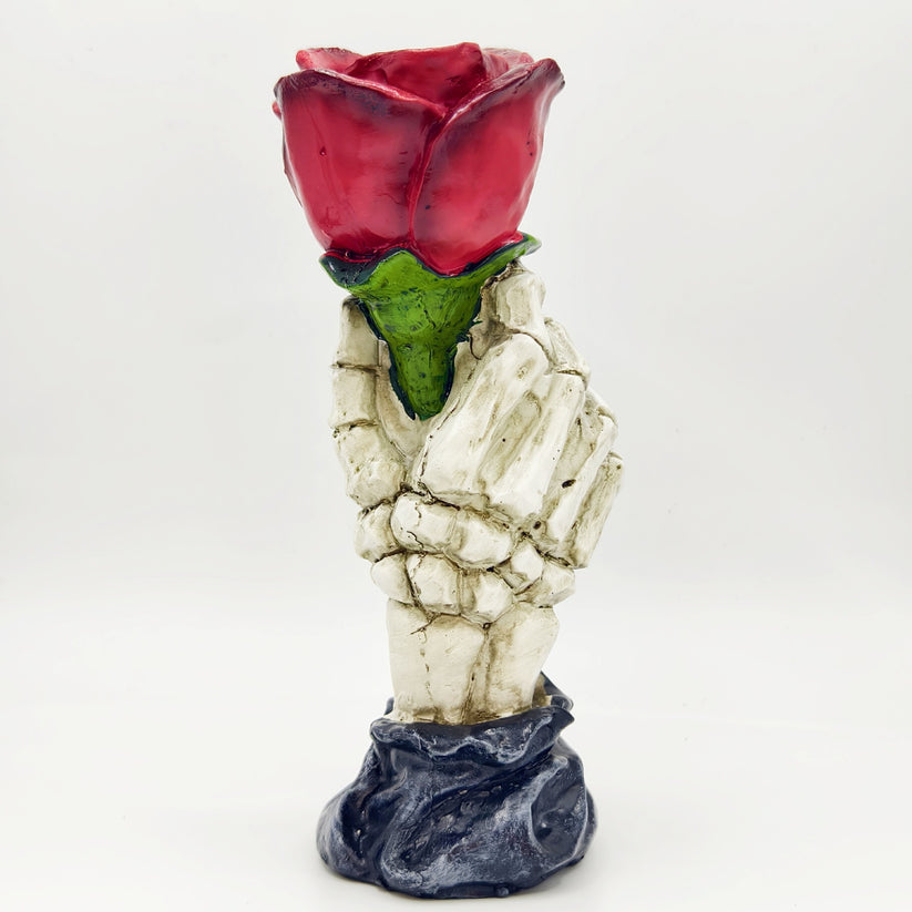 Rose Hand Candlestick