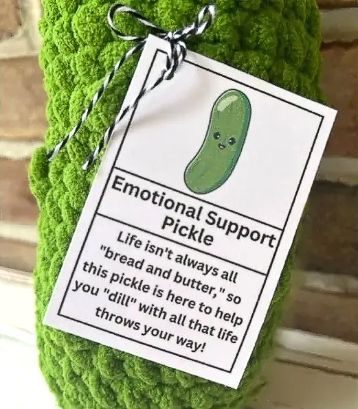 Emotional Support Pickle