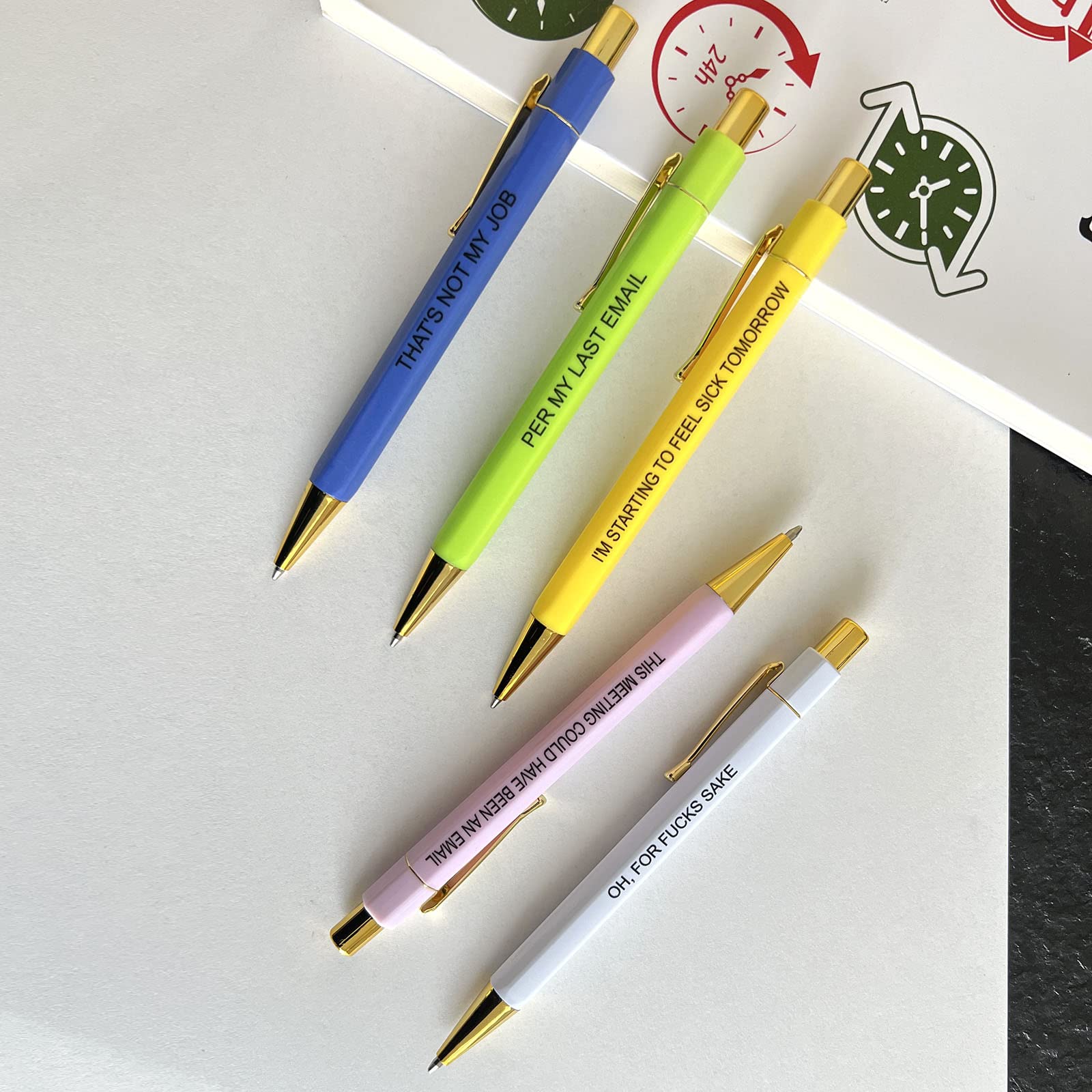 Welcome To The Shit Show Pen Set (funny)