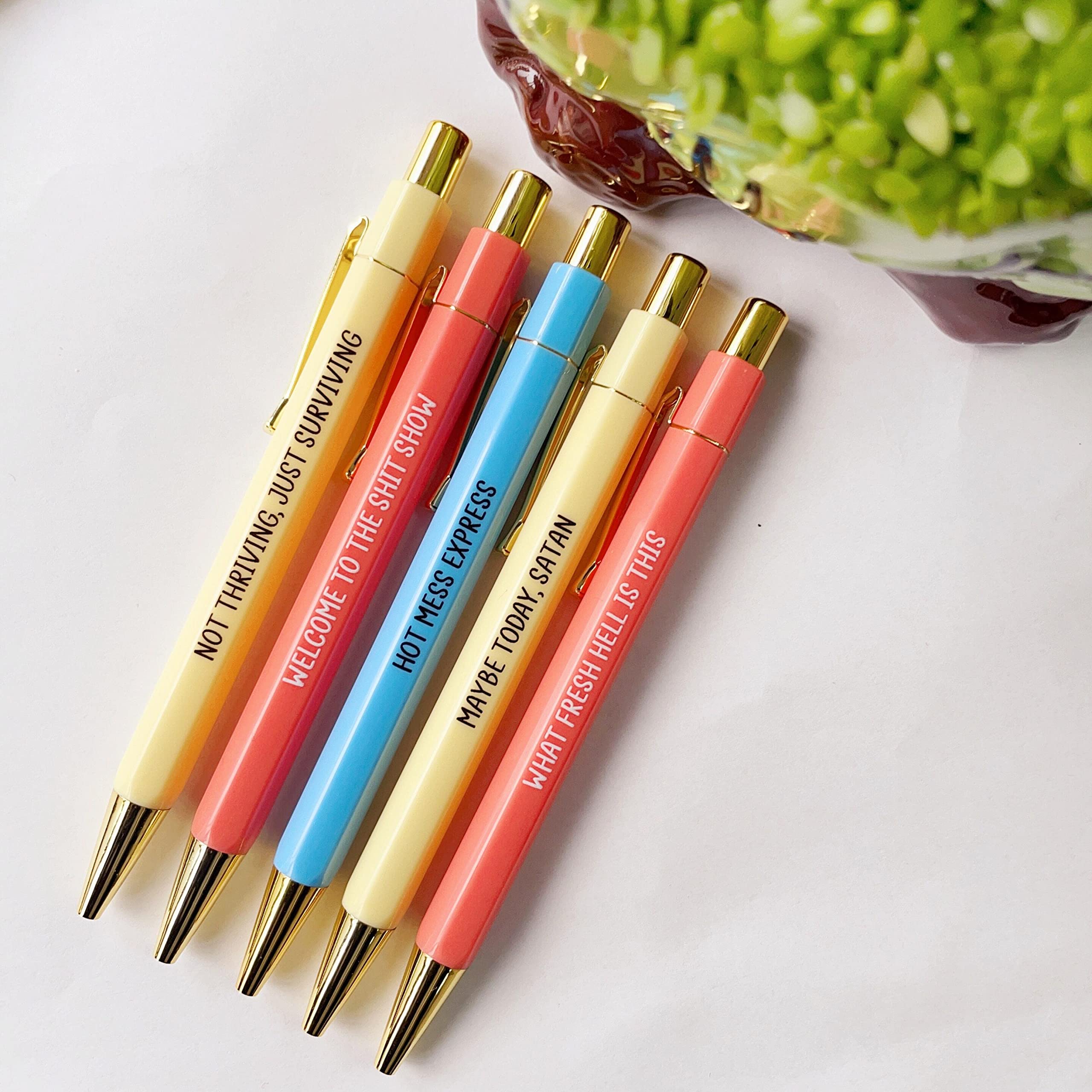Welcome To The Shit Show Pen Set (funny)