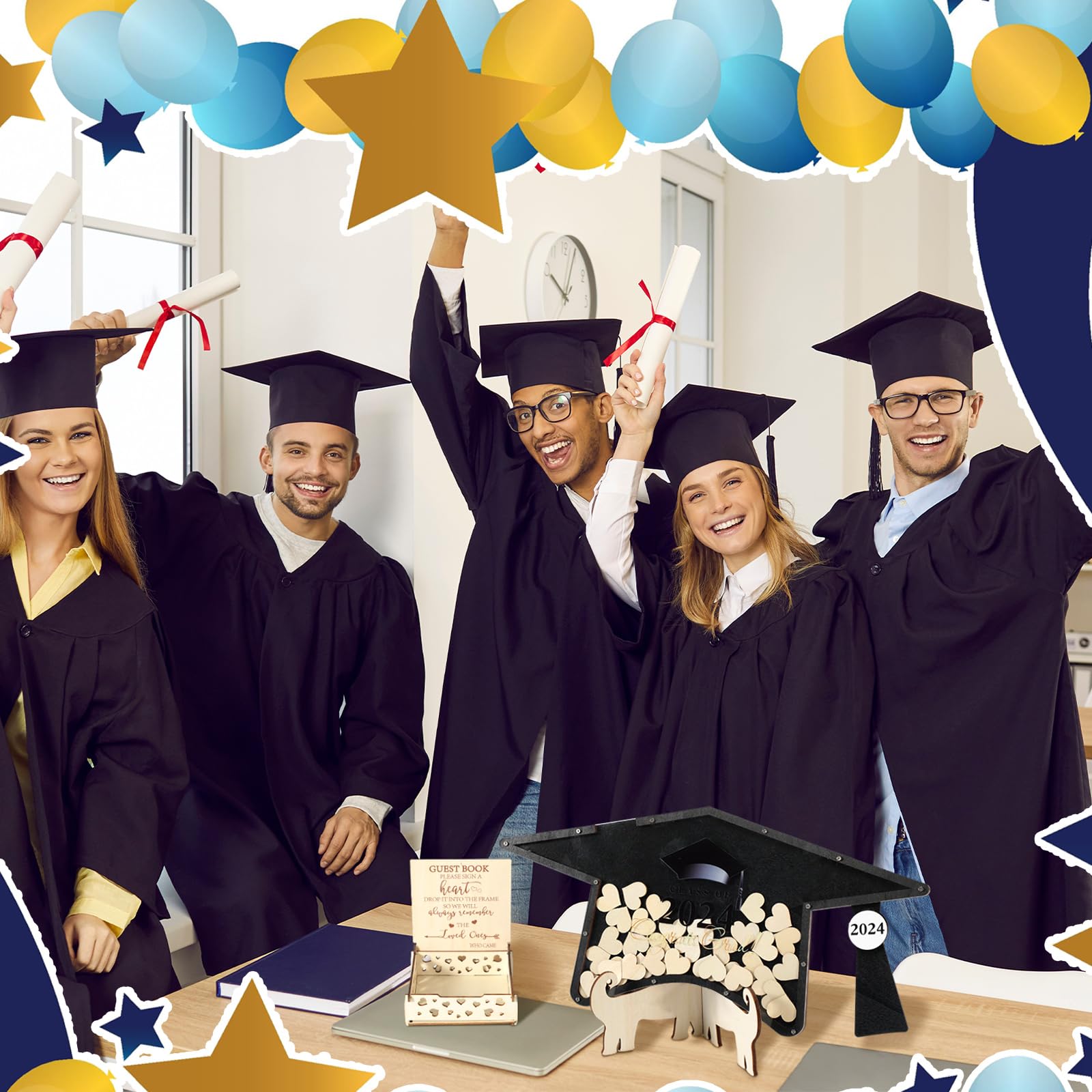 Graduation Guest Book -2024 Alternative Graduation Party Sign