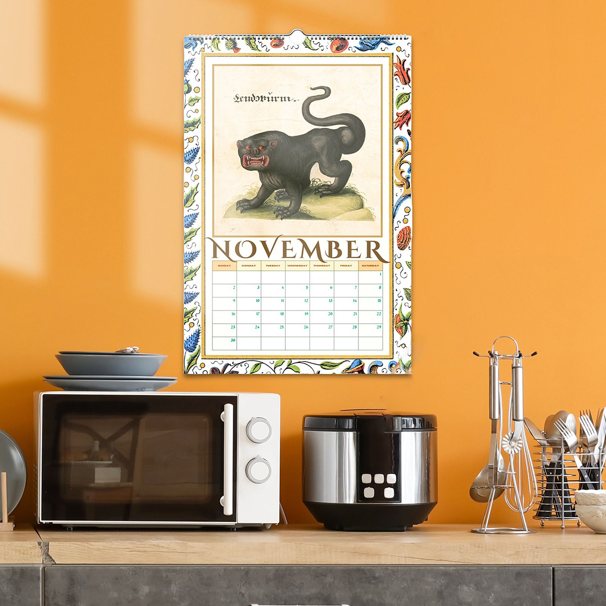 2025 Medieval Freaks Wall Calendar📅