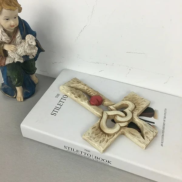 ❤️Cross Intertwined Hearts