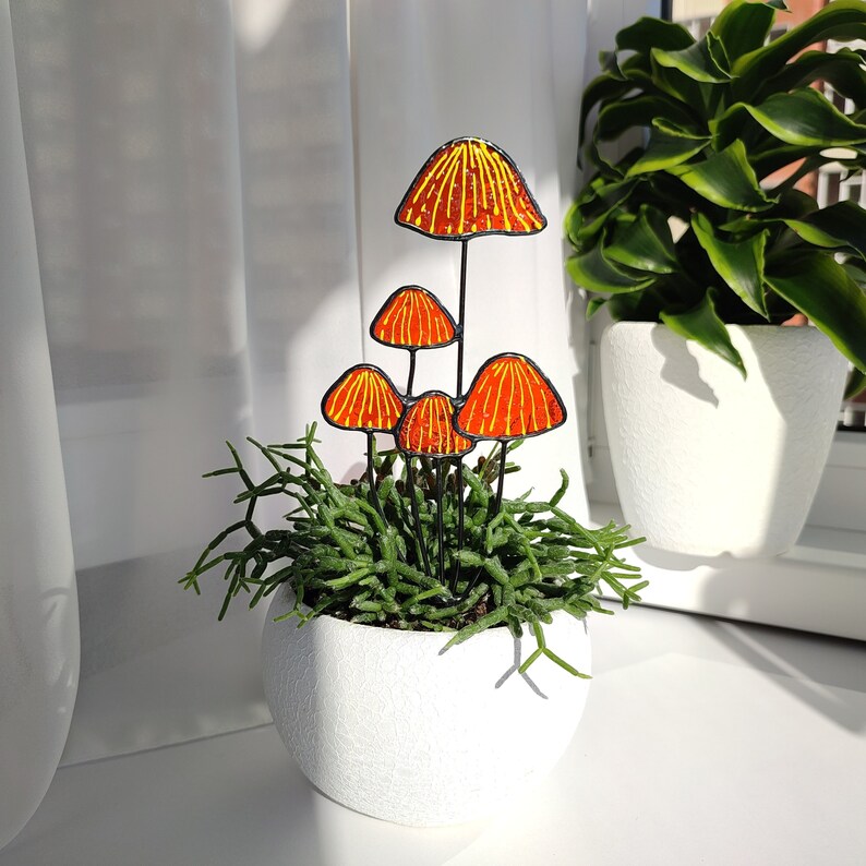 🌱Mushrooms Plant Stake