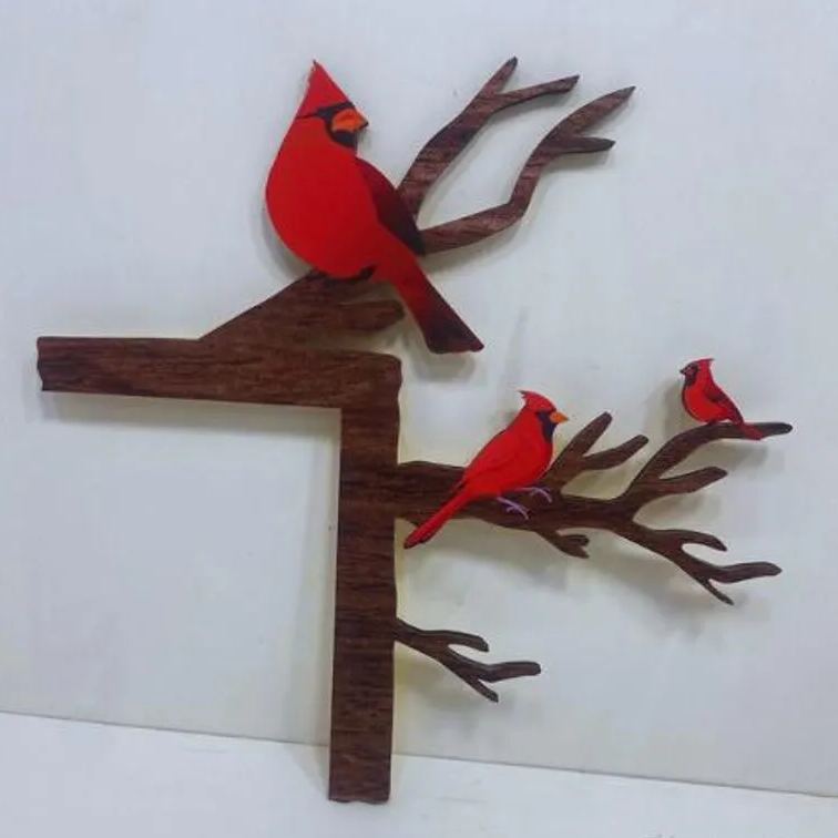 🐦Cardinal Door Topper