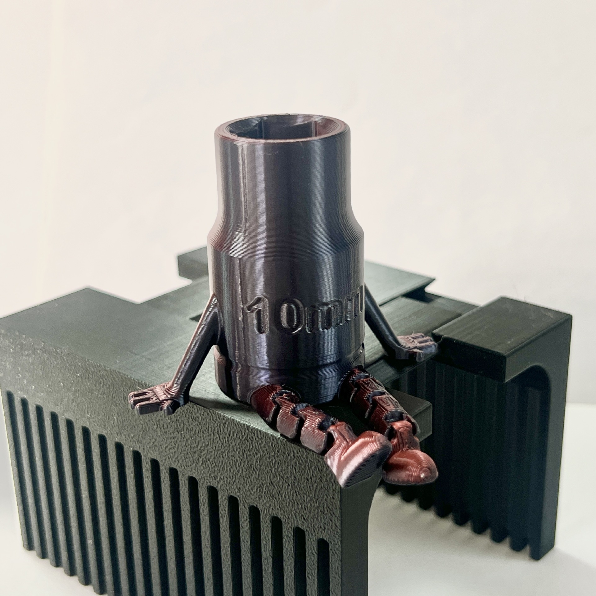 10mm Socket 3D Printed Articulated