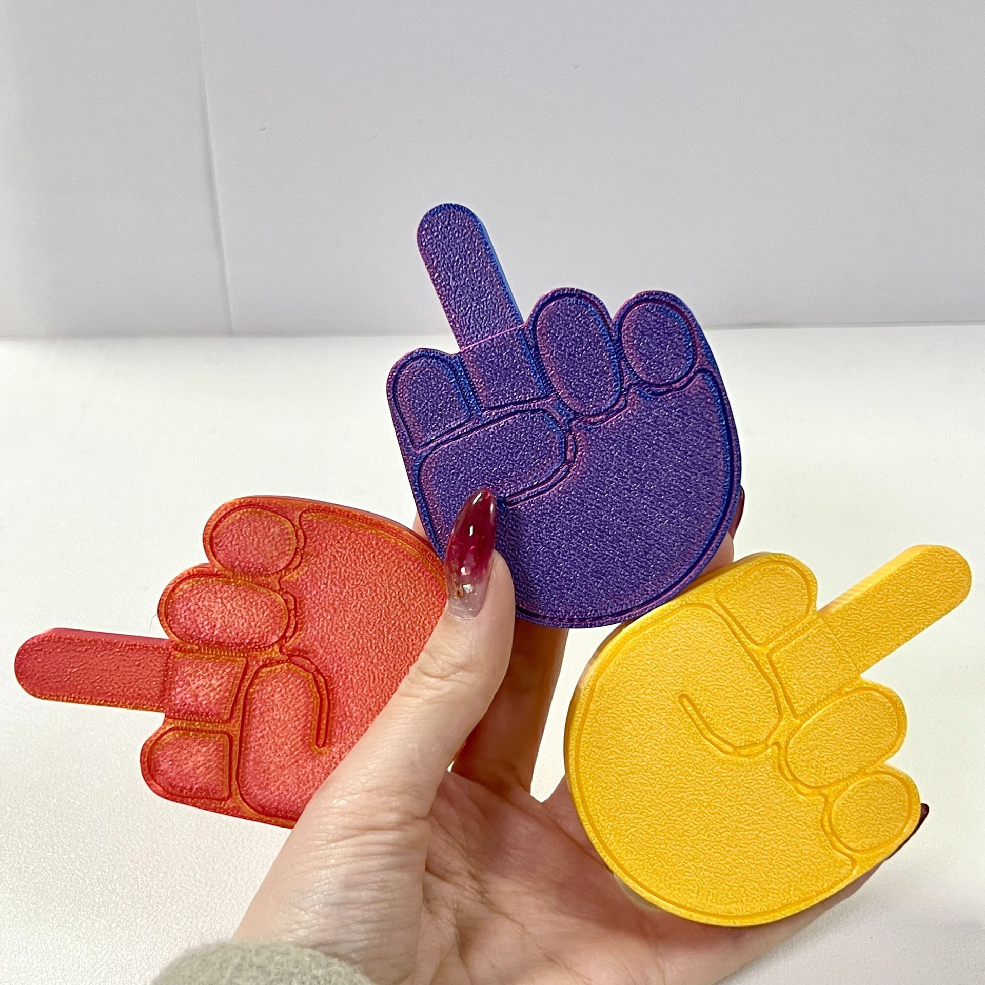 Funny 3D Printed Middle Finger Toy