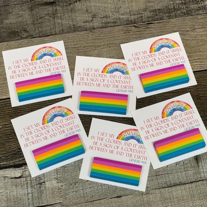 Rainbow Eraser-Easter Gifts for Kids