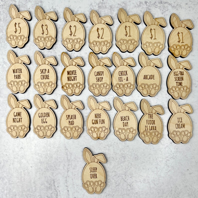 Easter Basket Tokens