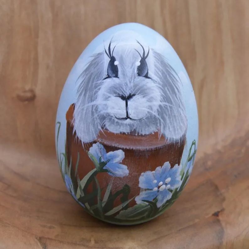 Wooden Easter Egg
