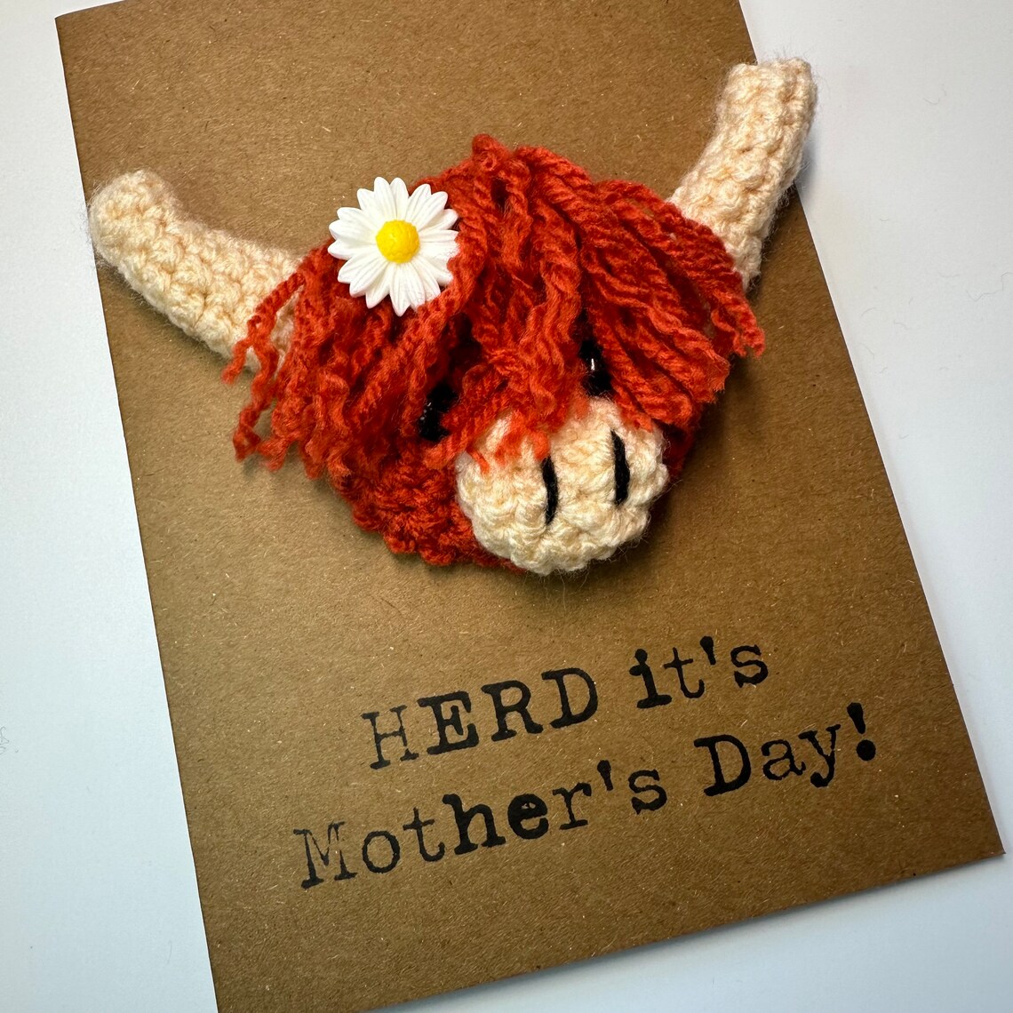 Crochet Mother's Day Card