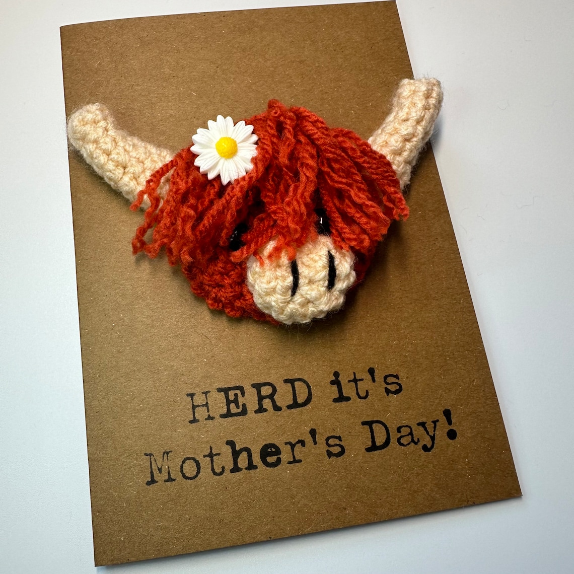 Crochet Mother's Day Card