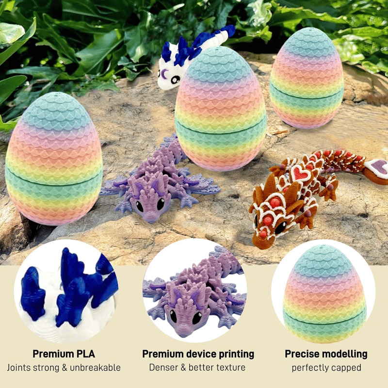 🏆Easter Sale 49% OFF -6-Pack Small Mystery Dragon Eggs