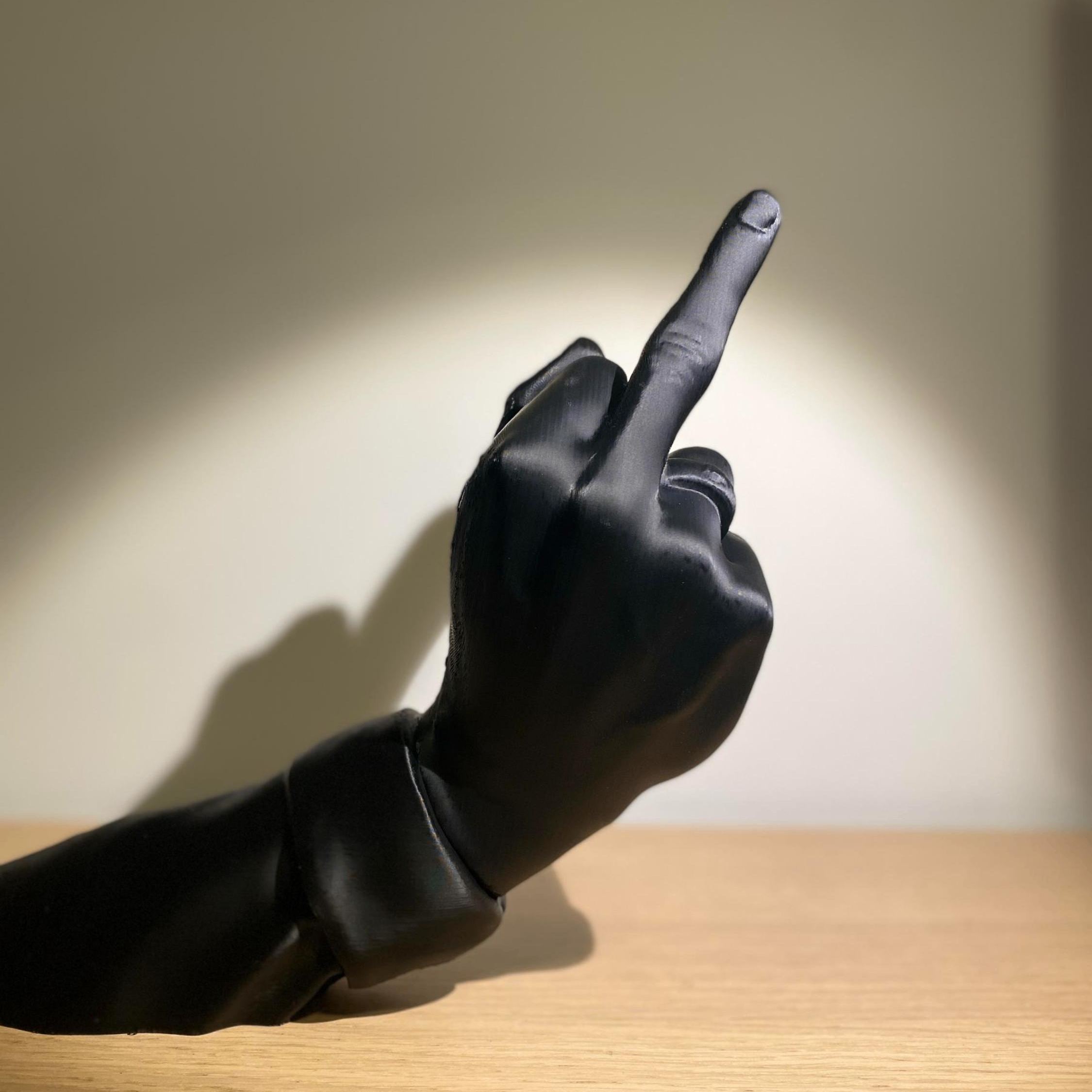 Unique Middle Finger Wine Rack