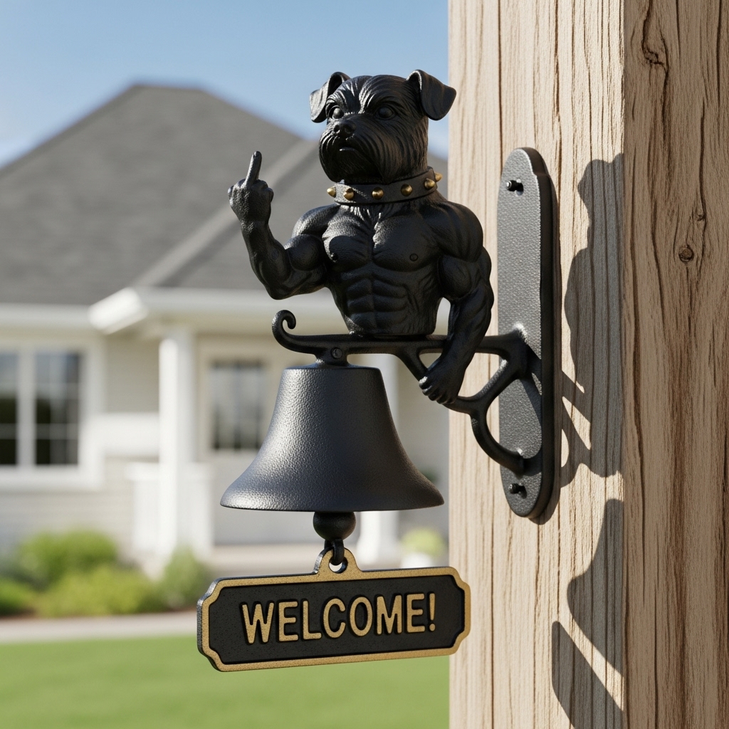 Muscle Dog Doorbell