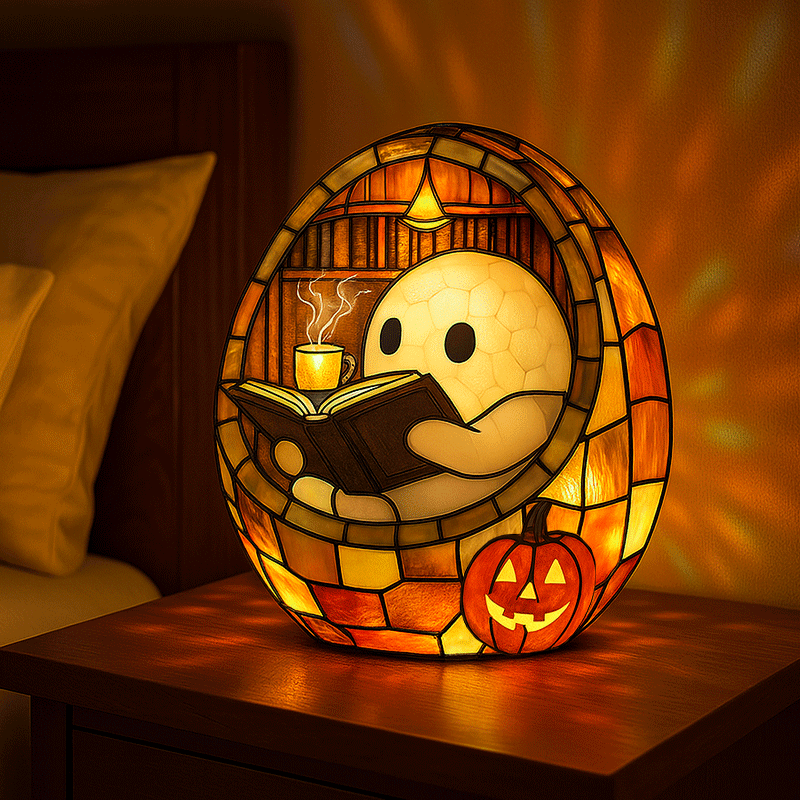Ghost Reading Book Lamp