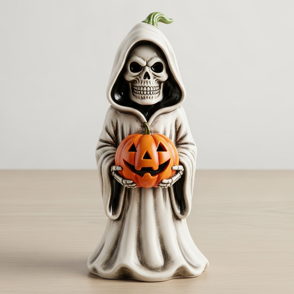 ​​Mystical Pumpkin Keeper Halloween Decor​