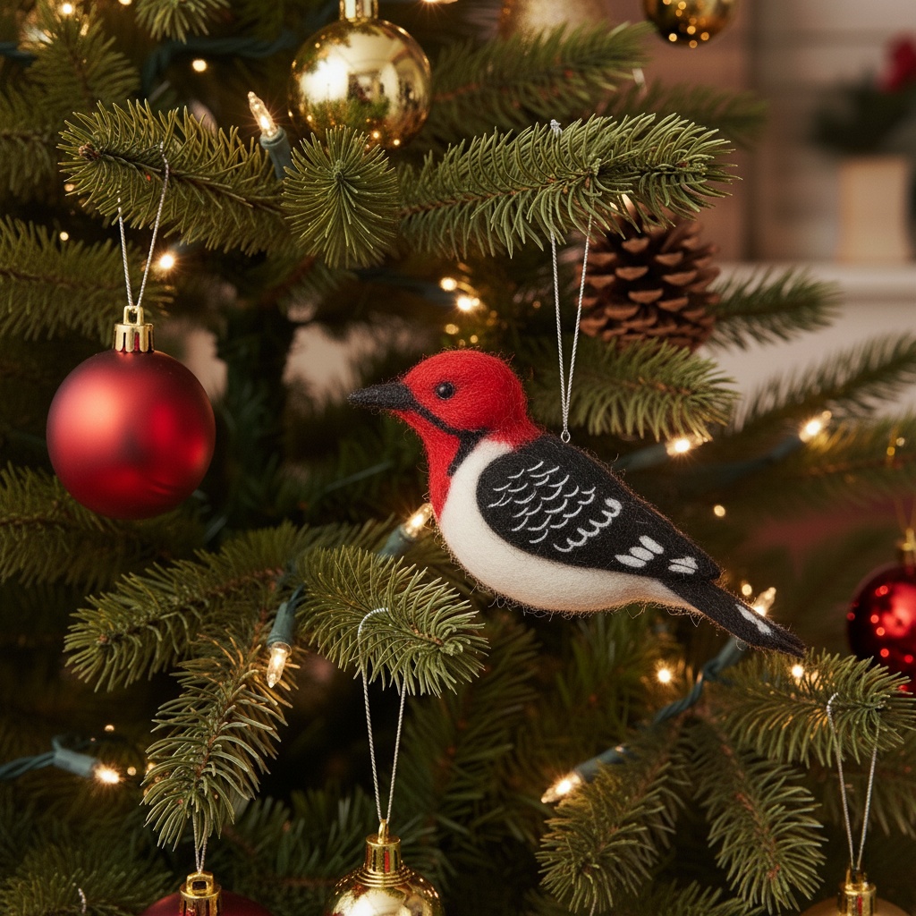 🔥Hot Sale -🐦 Felt Bird Pendant