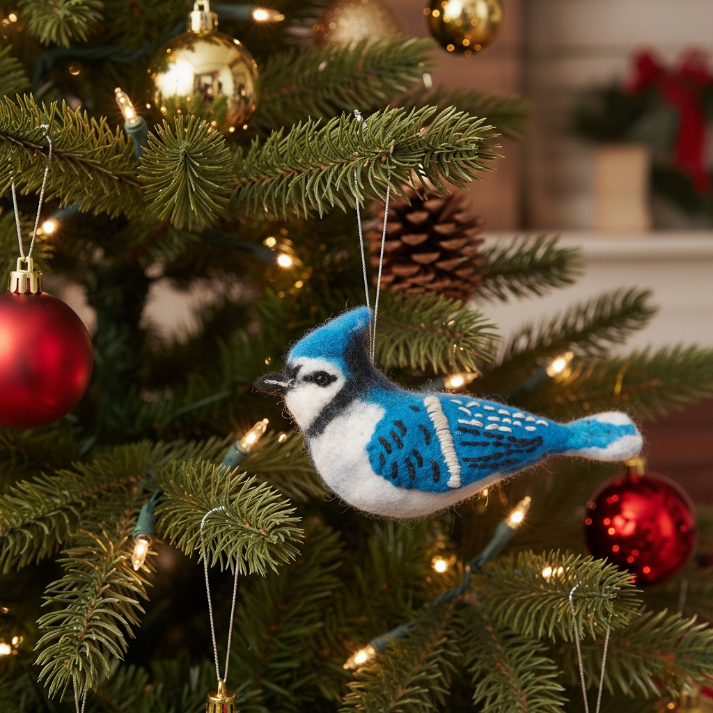 🔥Hot Sale -🐦 Felt Bird Pendant