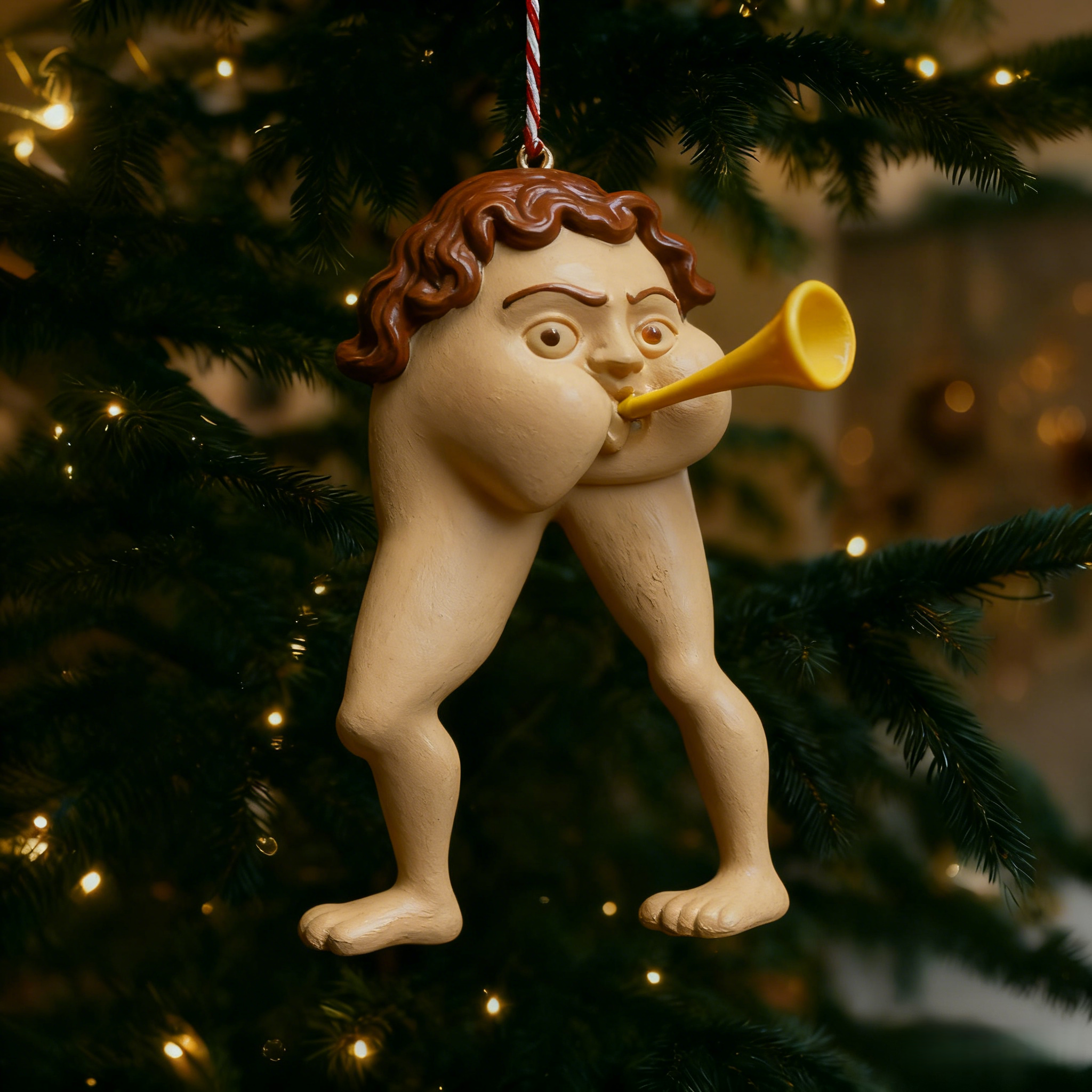 Medieval Butt-Trumpet Ornament