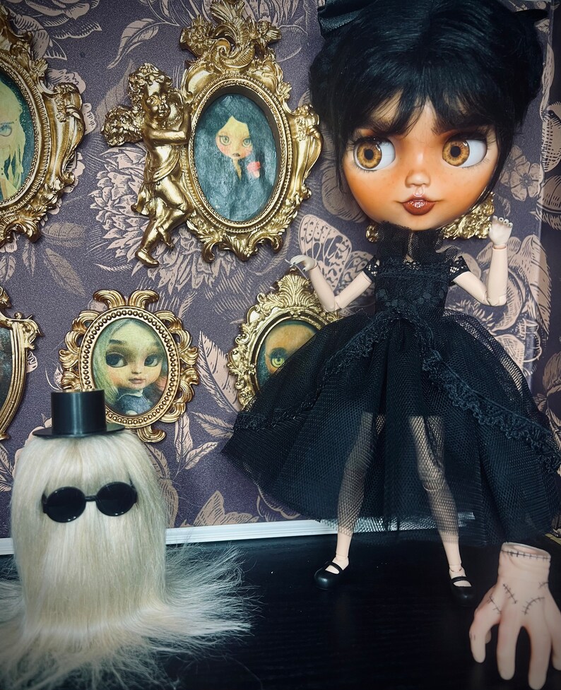 Gothic Miniature Doll 