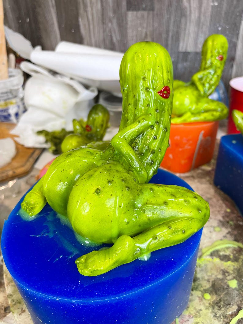 Pickle Back Resin Figure
