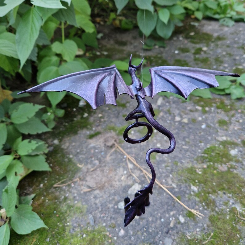 Metal Dragon Wind Chime