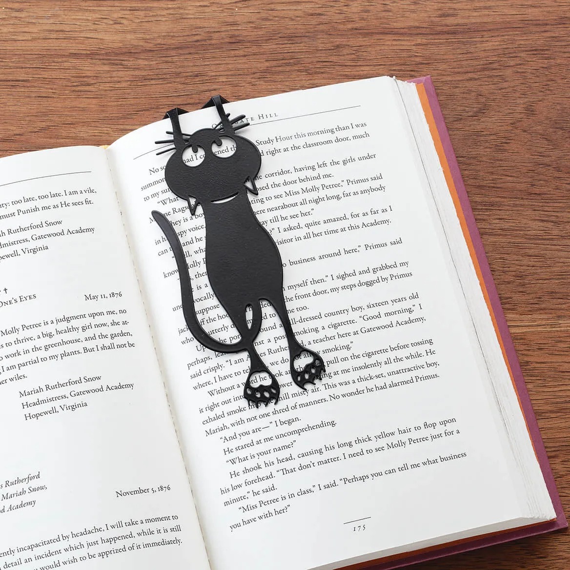 😹Curious Cat Bookmark- Locate Reading Progress With Cute Cat Paws🐾