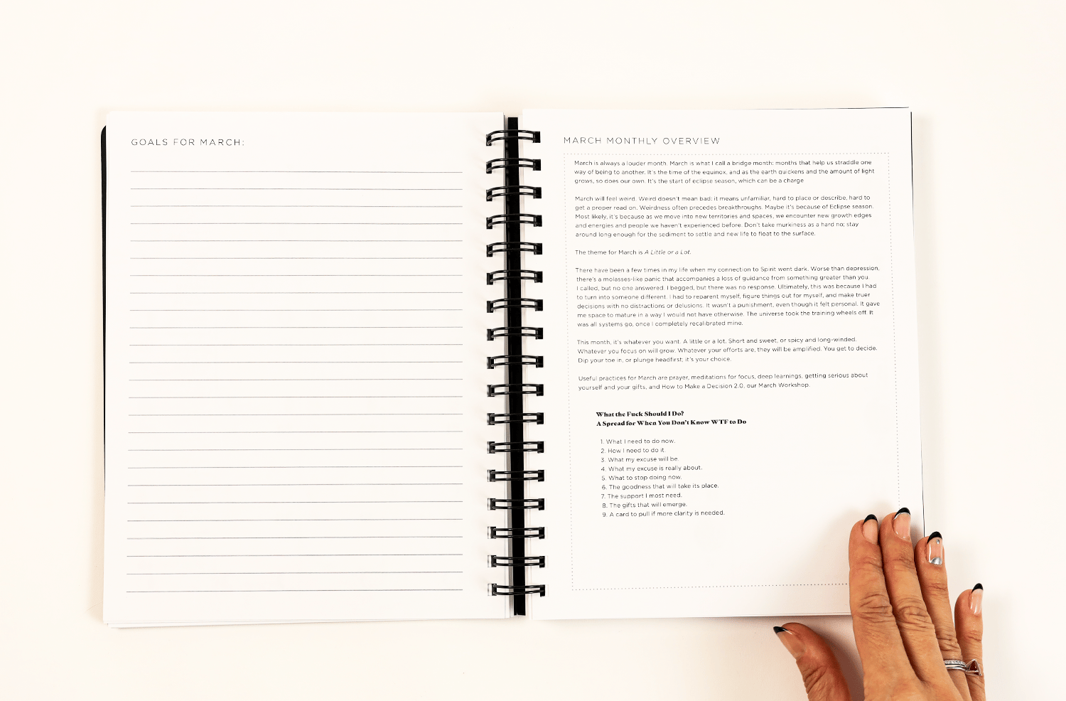 📚2025 Many Moons Lunar Planner