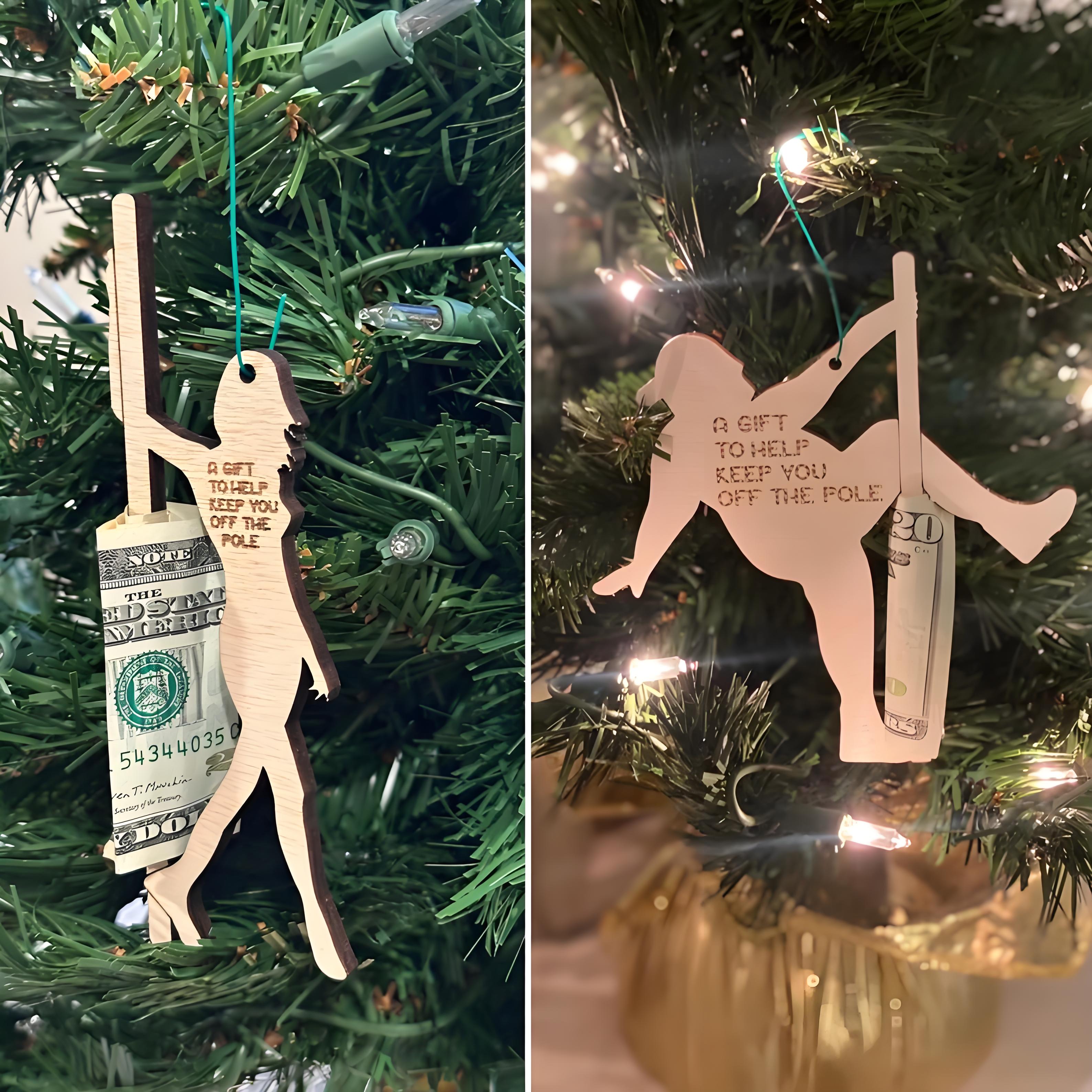 Money Holder Stripper Ornament Cash Gift Holder